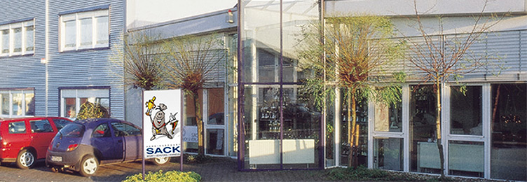 Vereinsbedarf SACK - Gebäudefront